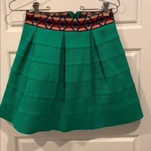 Francesca’s Green Skirt